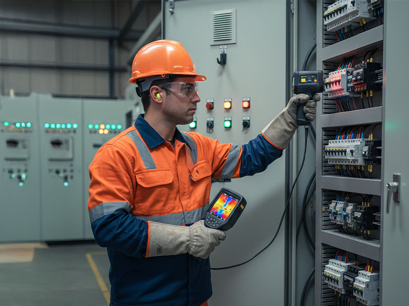 inspeção por termografia