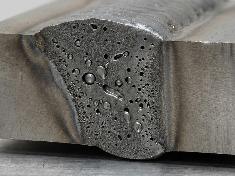 porosidade em soldas