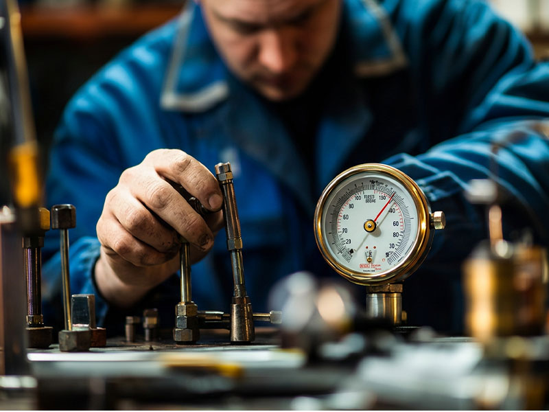 calibração de manômetros