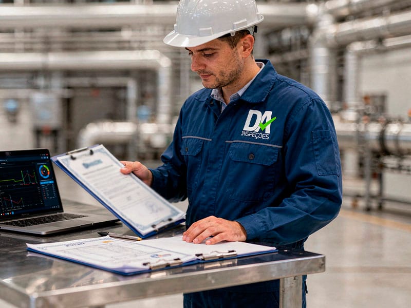 inspeção de fabricação de equipamentos