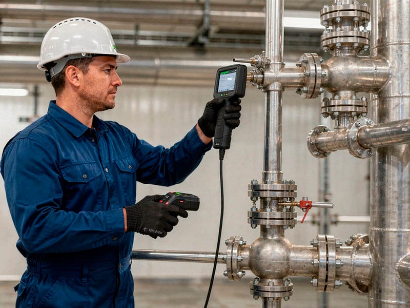 inspeção de válvulas