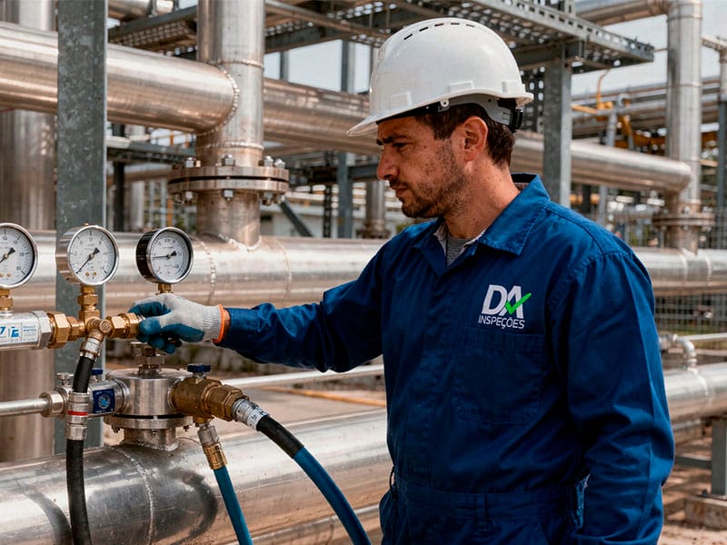 Teste de estanqueidade