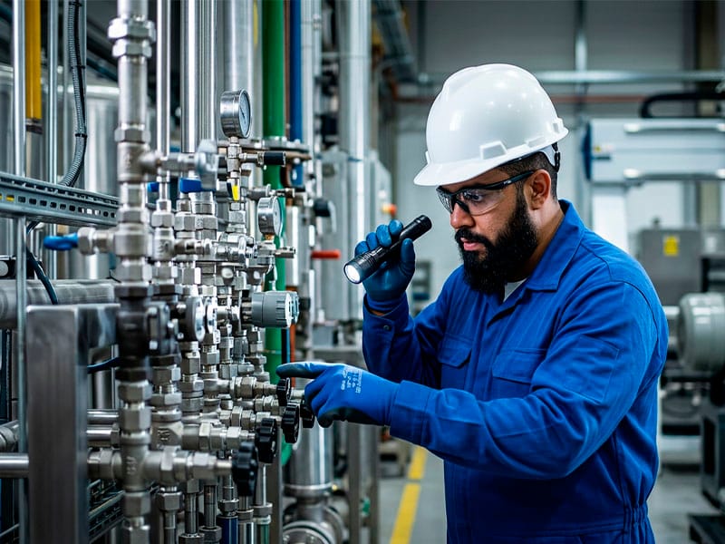 inspeção industrial